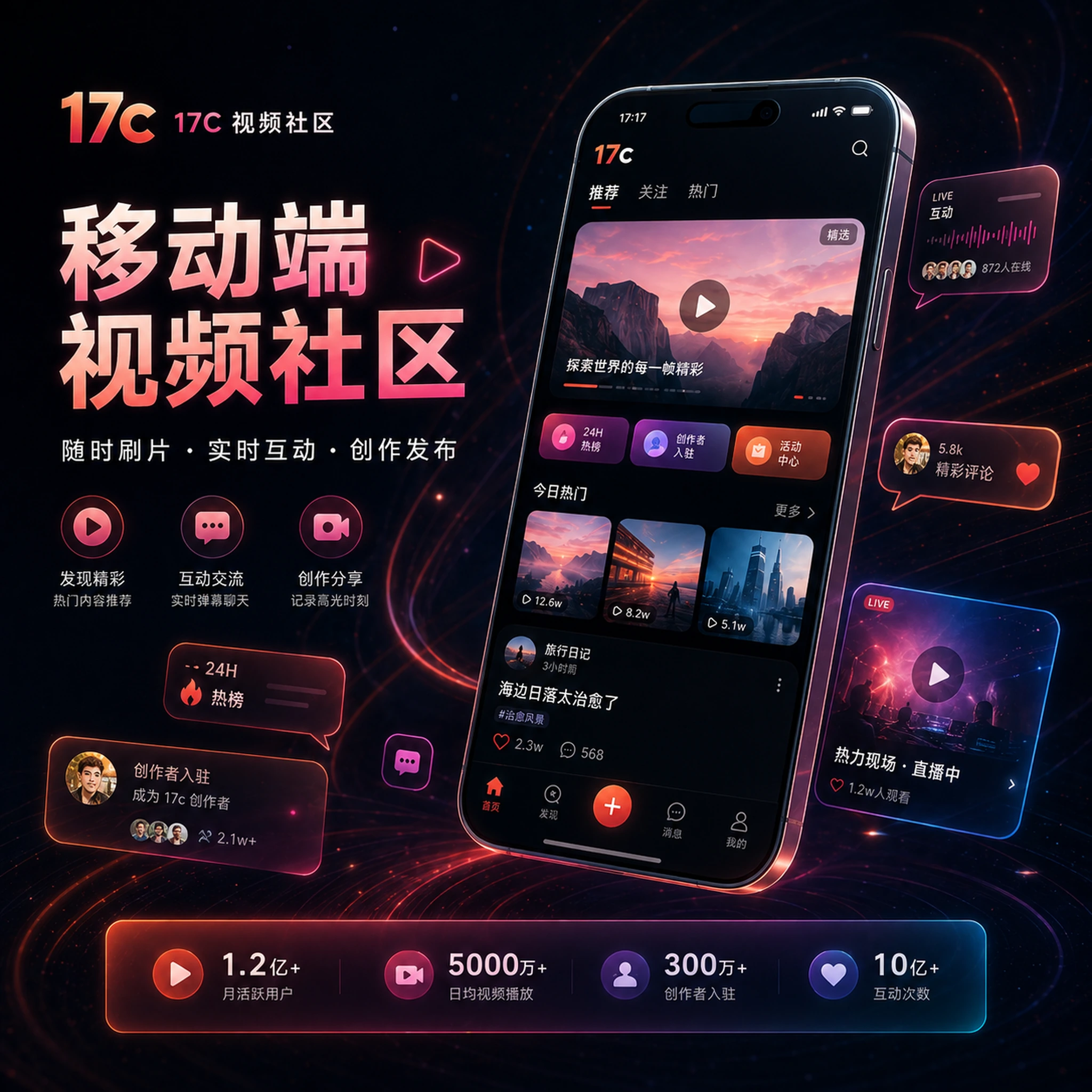 17c移动端与网页版使用体验